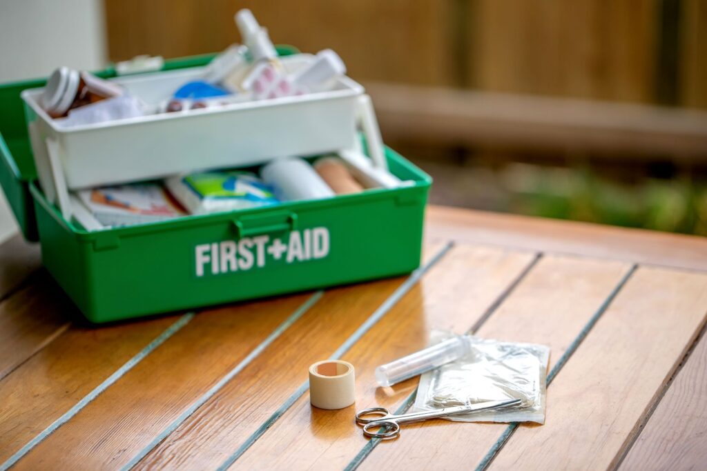 What are the 5 principles of first aid